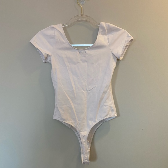 White Urban Outfitters “Out from Under Susan Square Neck Bodysuit” - Picture 5 of 5